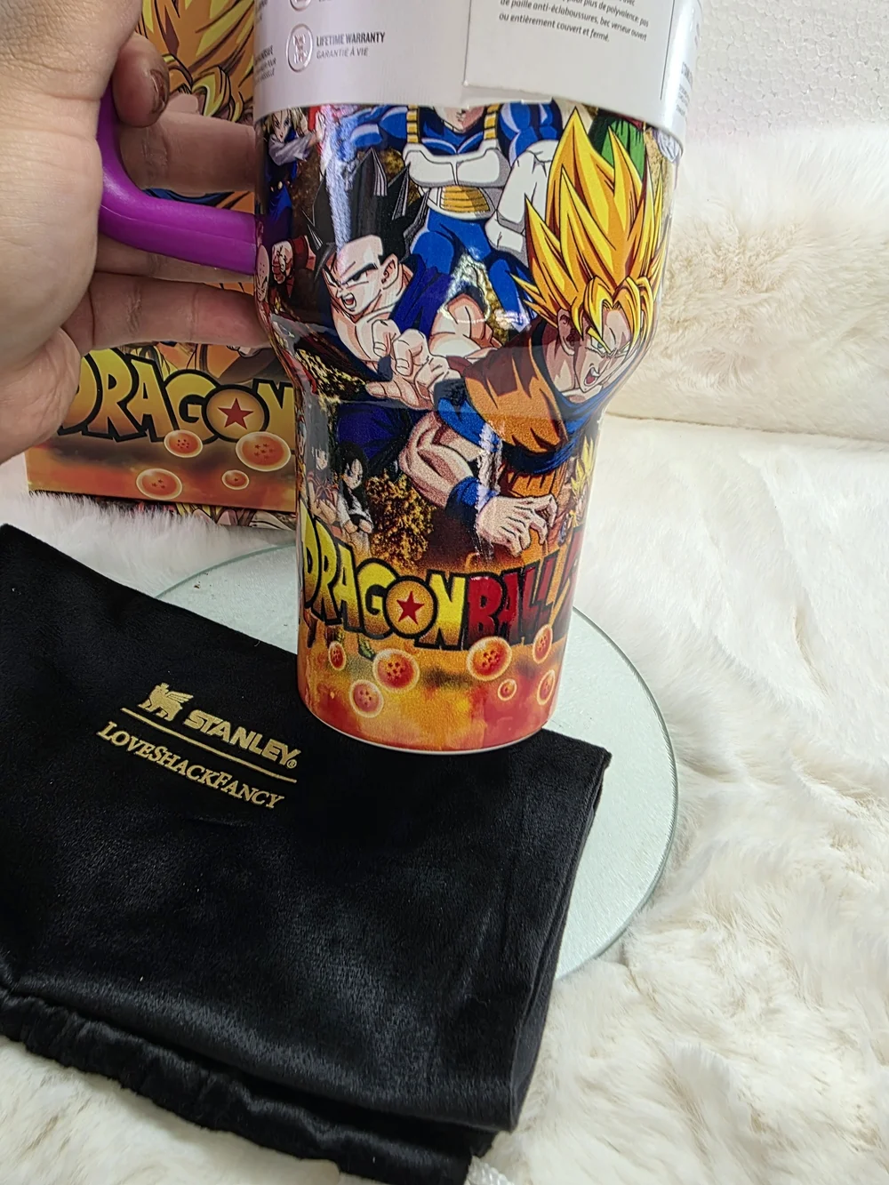 Stanley Purple Dragon Ball Z Quencher H2.0 Tumbler - Picture 7 of 8